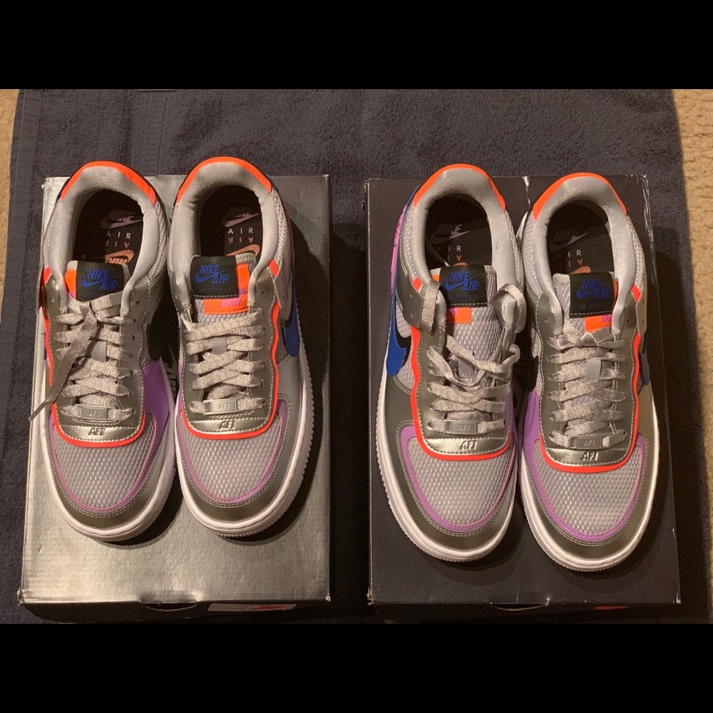 Air Force 1 Shadow “Silver Metallic” - Picture 4 of 5